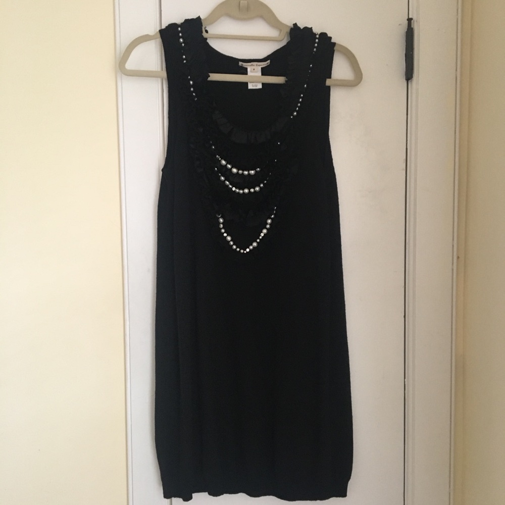 Nanette Lepore Sleeveless Sweater Dress